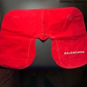 Balenciaga travel neck pillow x Colette
